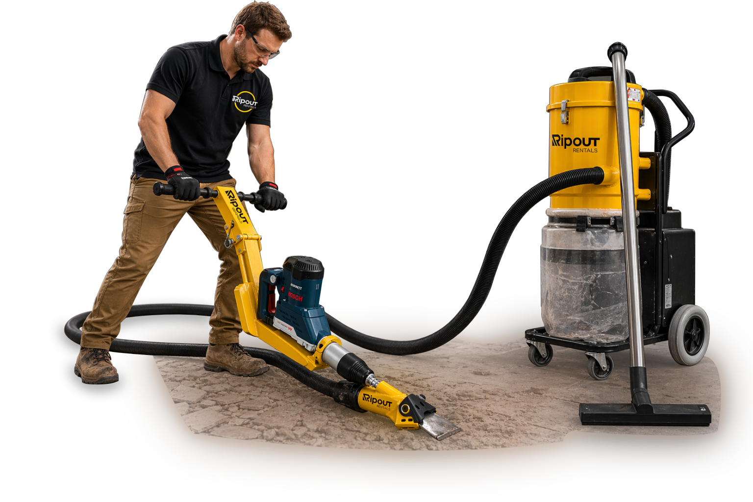 Tile Removing Machine Rental